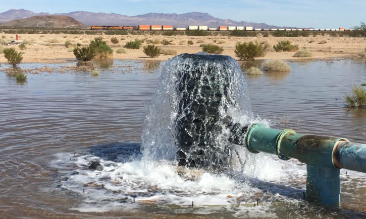 Photo of groundwater aquifer