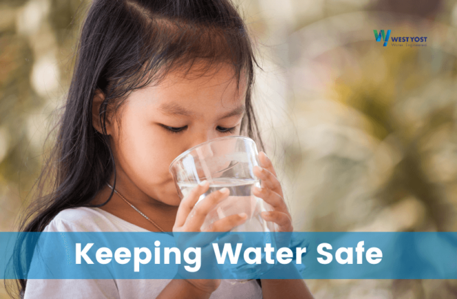 Photo of child drinking water