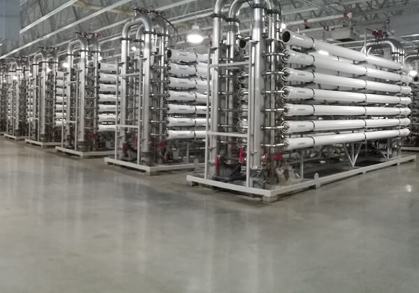 Photo of microfiltration equipment