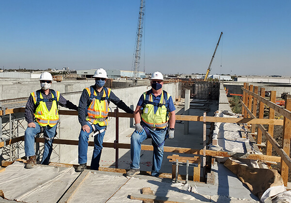 West Yost staff on site at Stockton's wastewater treatment plant