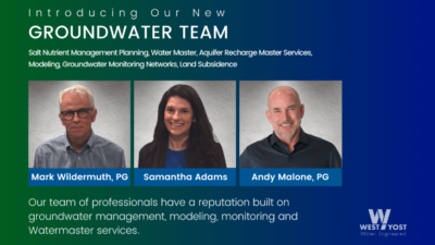 Photo of new groundwater team