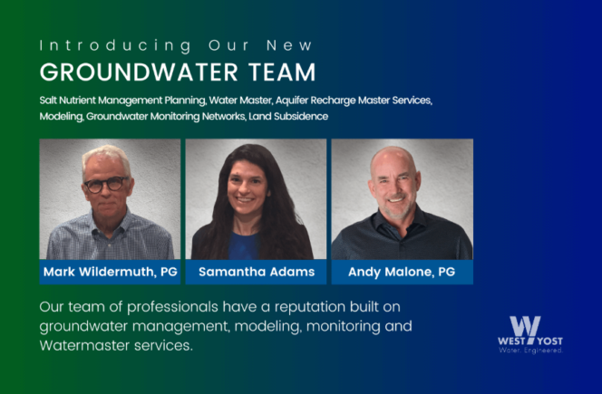 Photo of new groundwater team