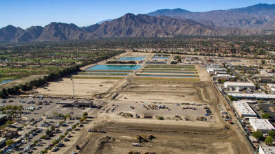 Coachella valley Salt and Nutrient Management Planning site photo by drone