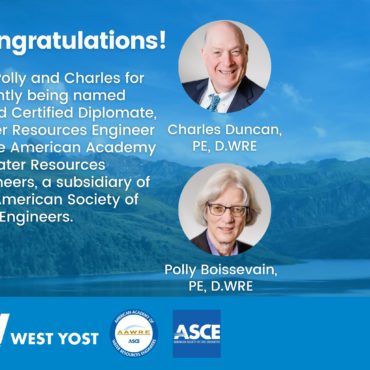 Charles Duncan and Polly Boissevain recognized for their strong professional ethics and commitment to life-ling learning.