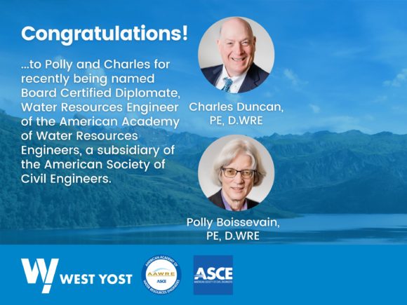 Charles Duncan and Polly Boissevain recognized for their strong professional ethics and commitment to life-ling learning.